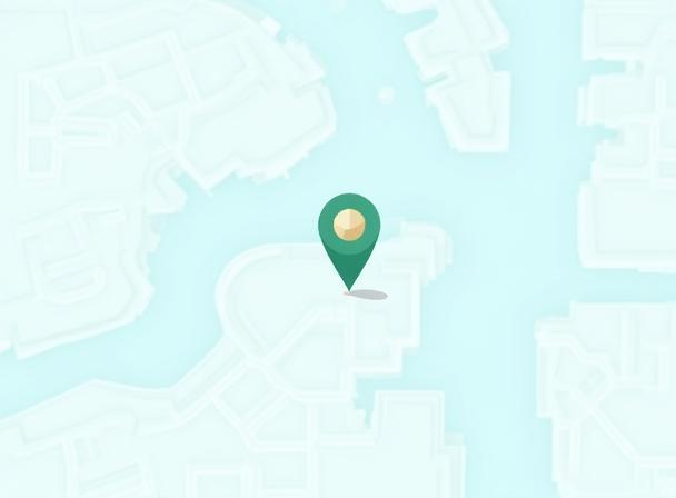 Map showing location of Competence Institute Denmark office